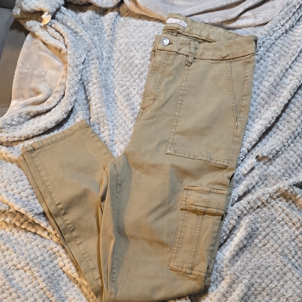 Dex Olive Green Cargo Joggers